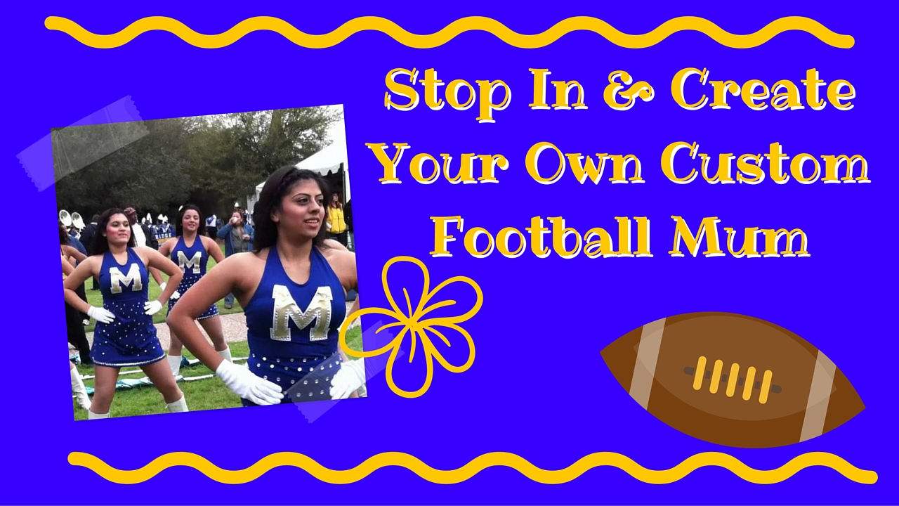 homecoming flowers for Milby high school football