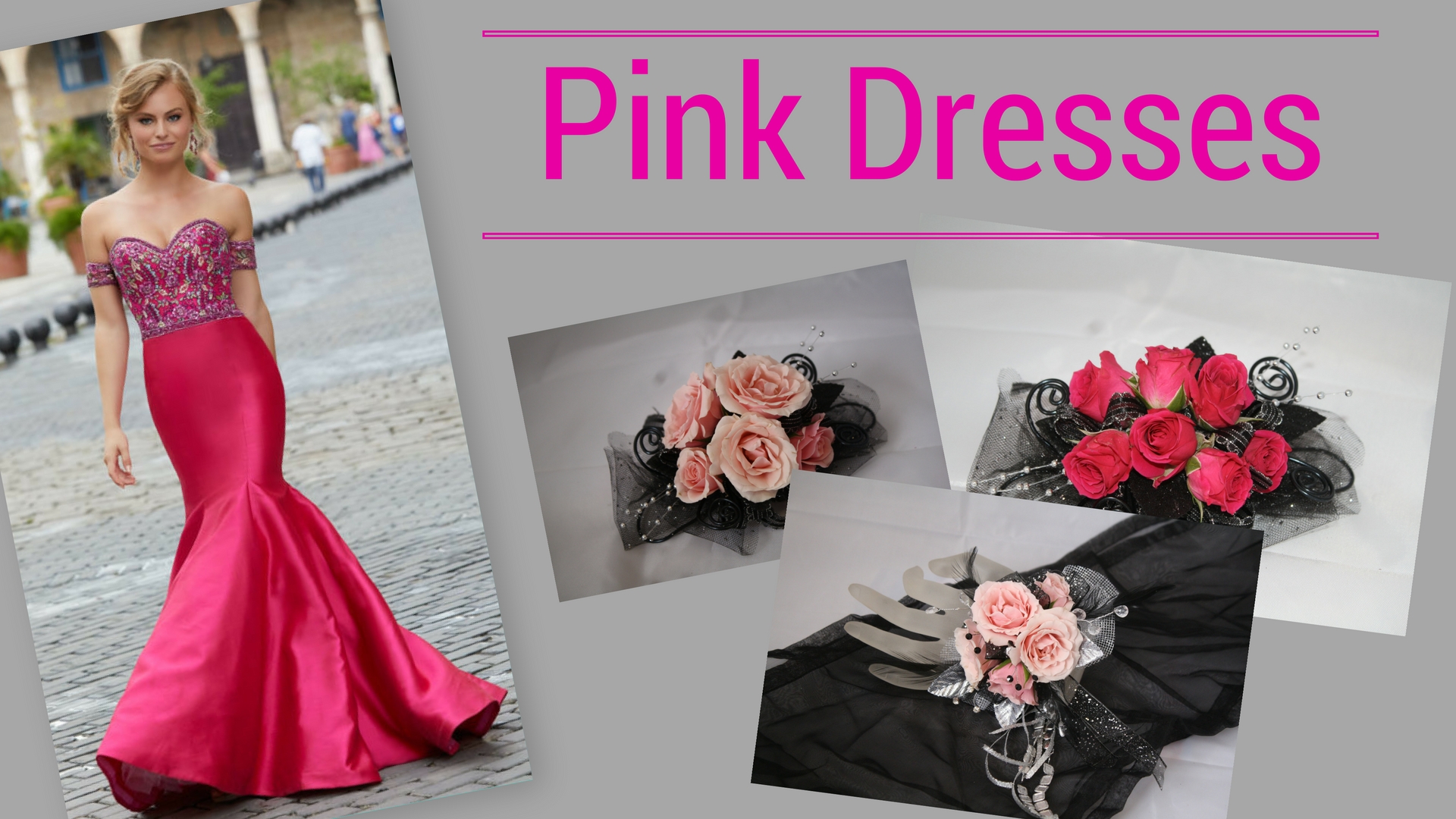 Prom 2018 Trends prom corsage near me flower shop in pasadena tx Pink dress