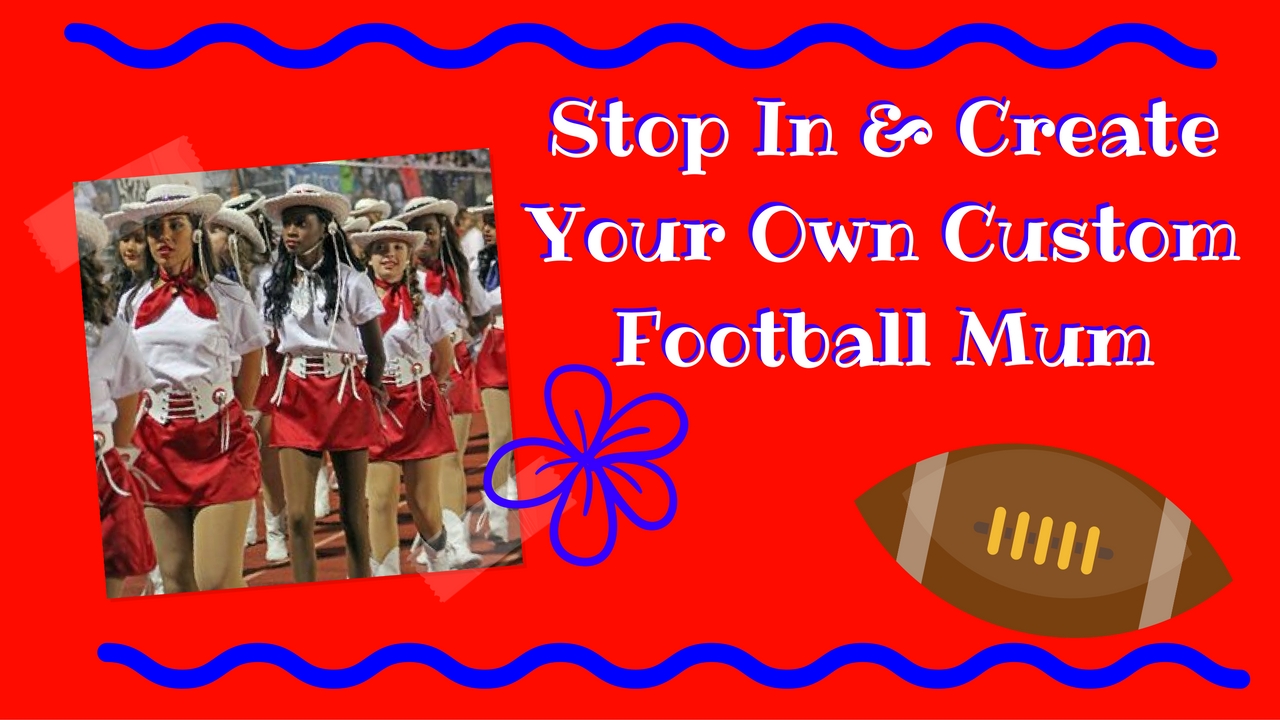Dawson High School Homecoming Mums for sale