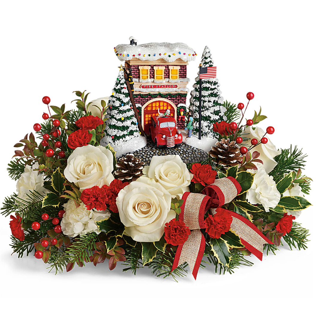 teleflora thomas kinkade 2019 heros holiday